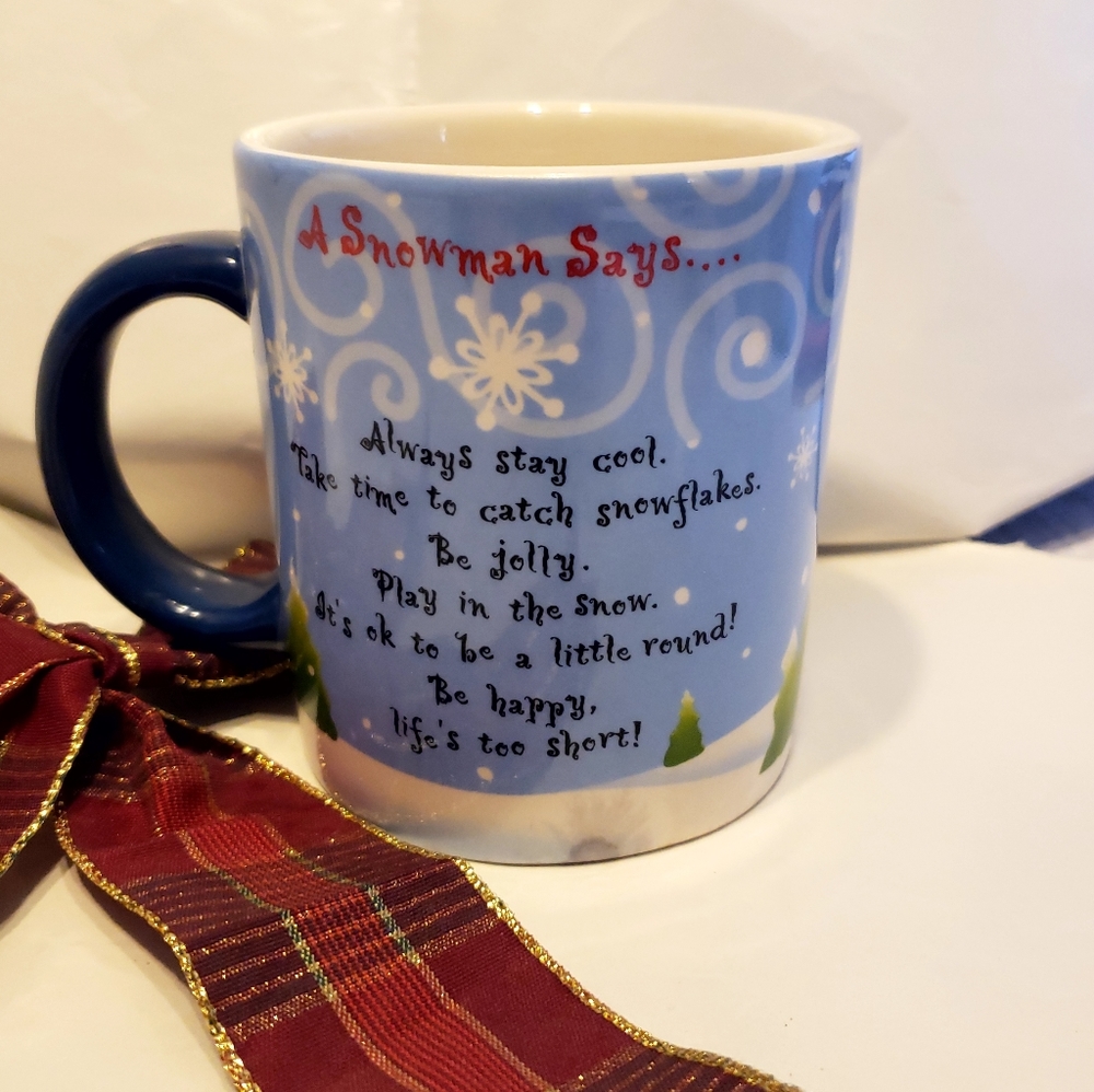 Ganz Vintage Snorman Says Mug 4"